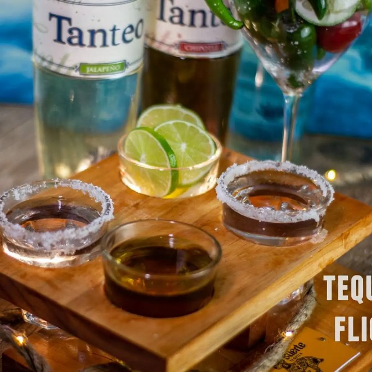 Margarita Flight Menu