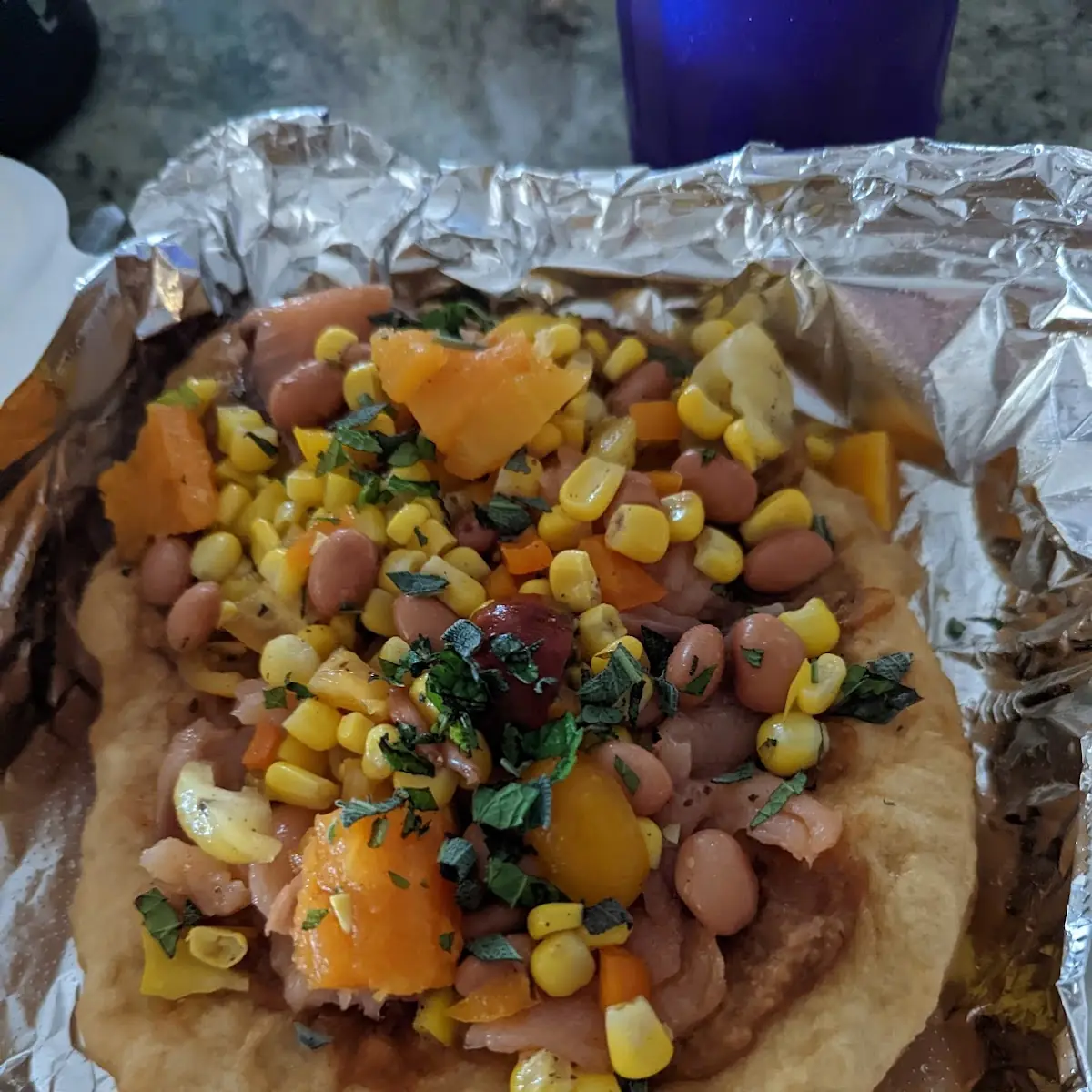 Smoked Salmon Fry Bread
