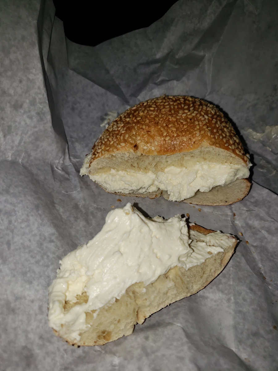 Plain Bagel with Cream Cheese