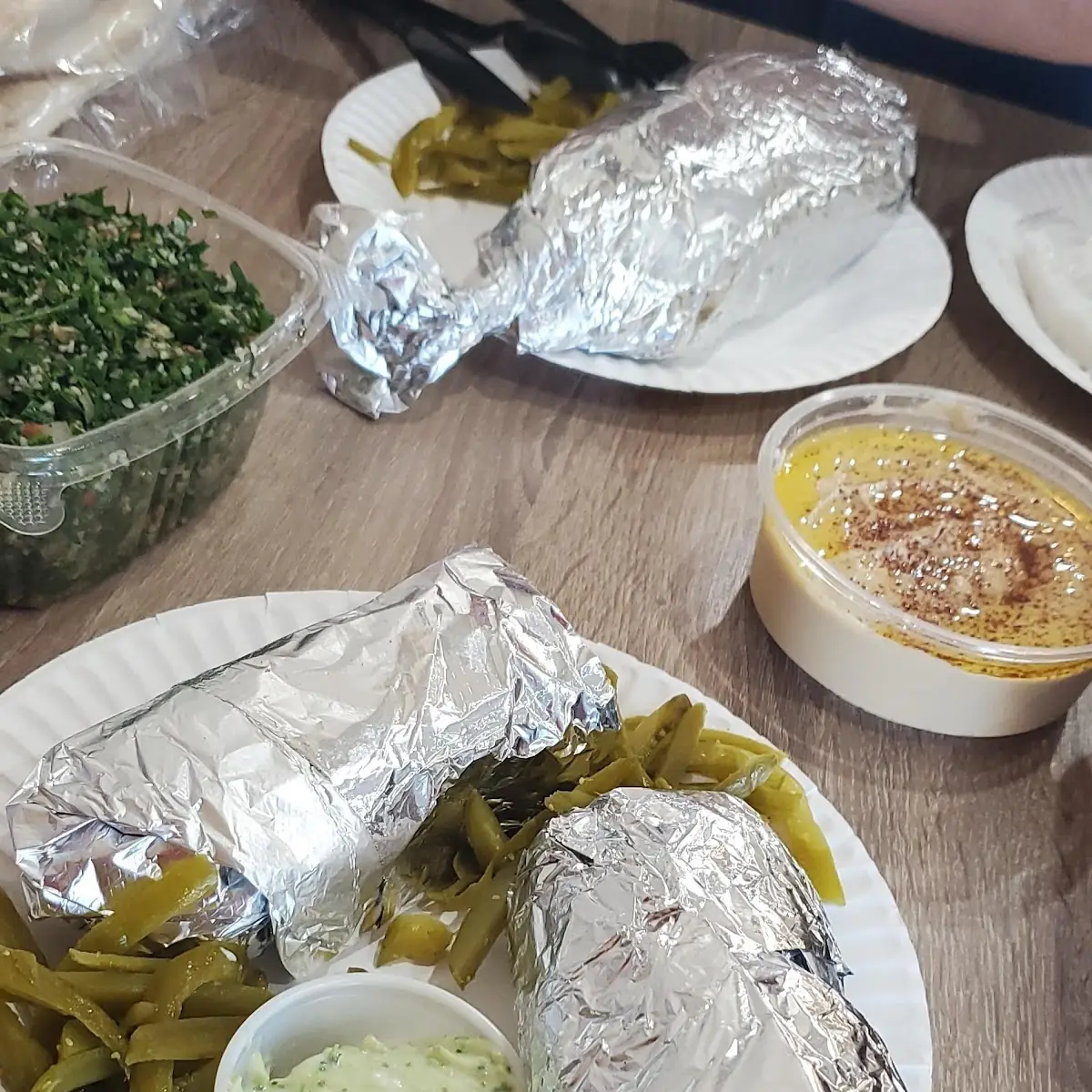 Chickens Shawarma Sandwich