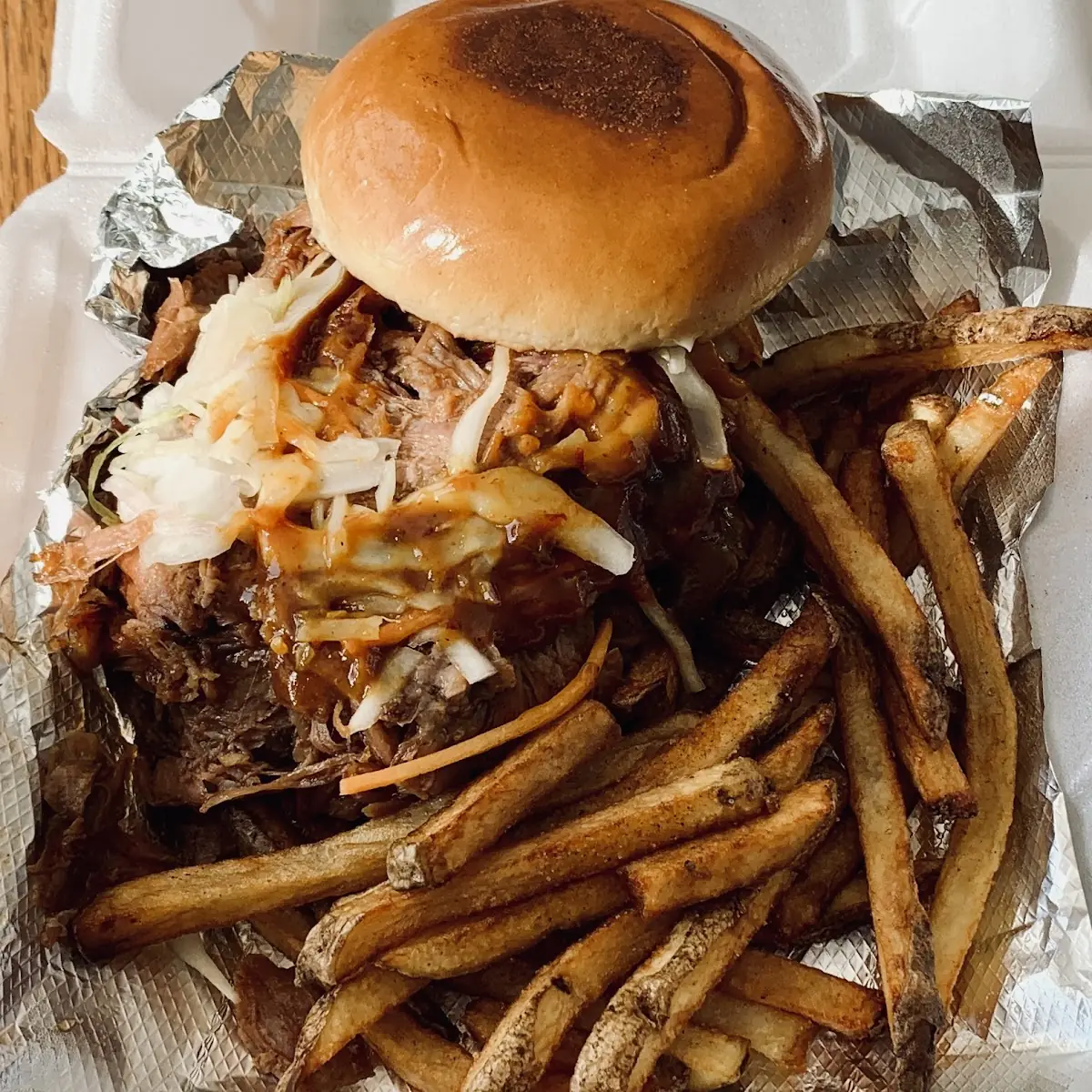 El Diablo Pulled Pork Sandwich