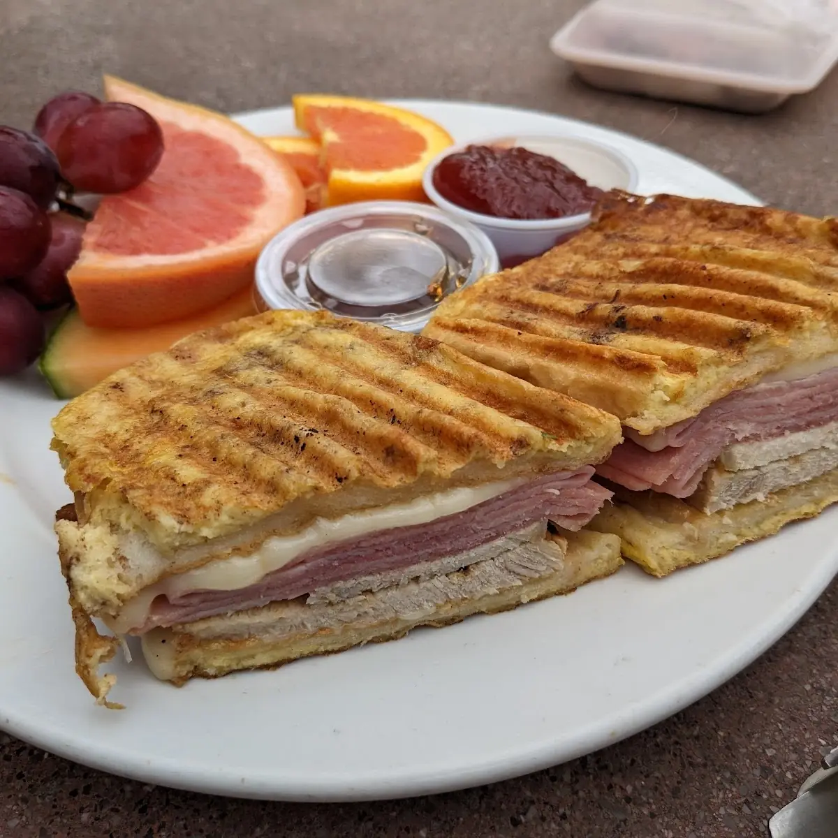 French Toast Cuban Sandwich