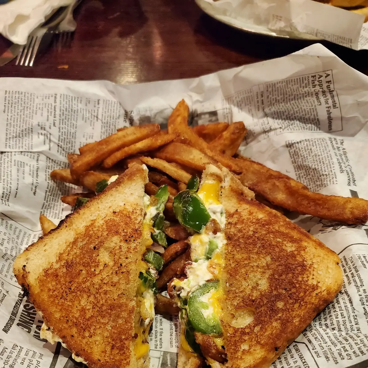 Jalapeño Popper Grilled Cheese