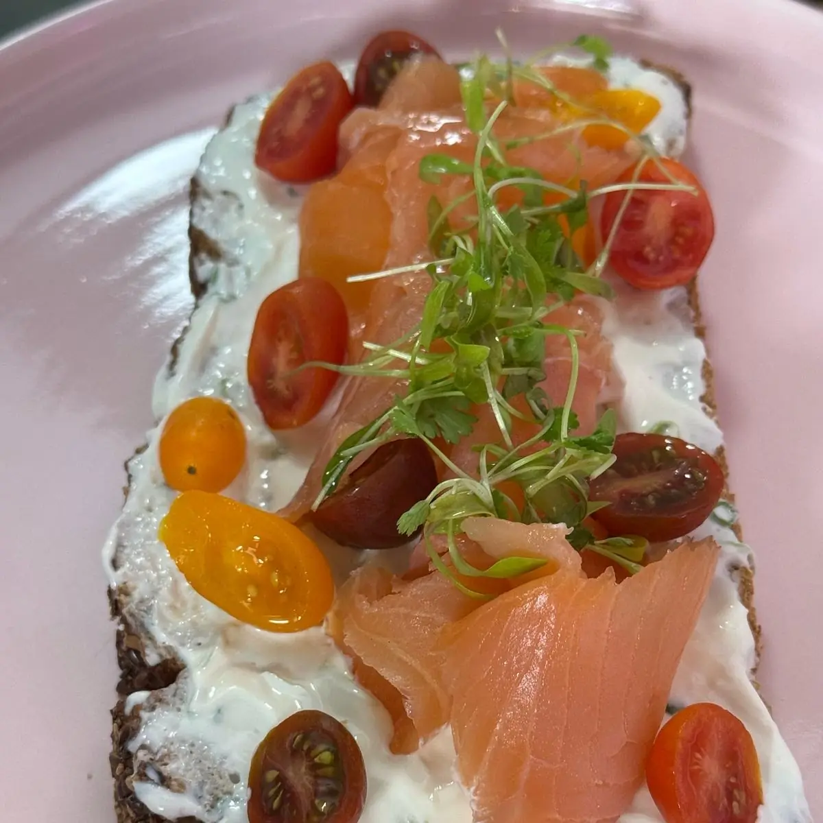 Smoked Salmon Toast