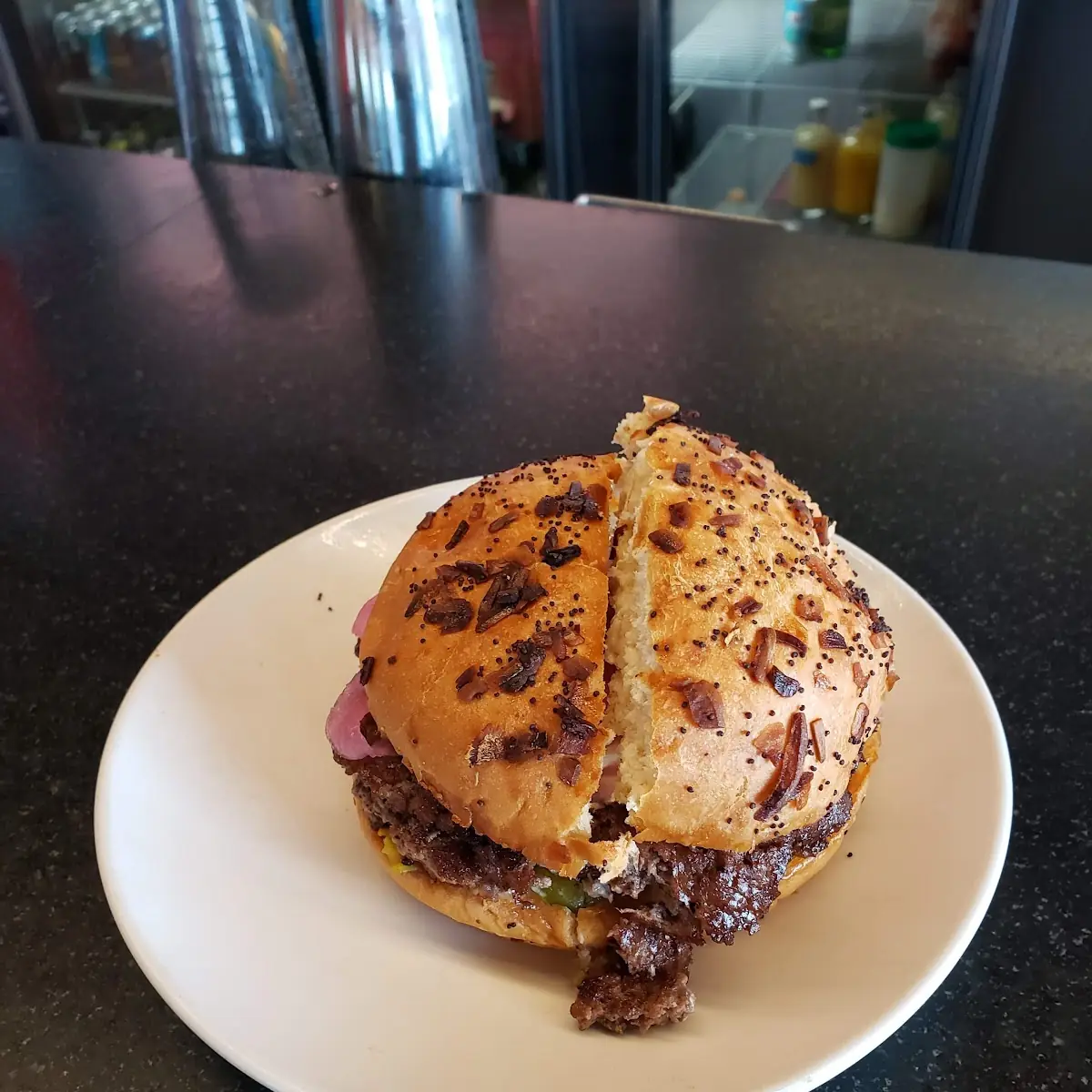 Pim and Jam Burger