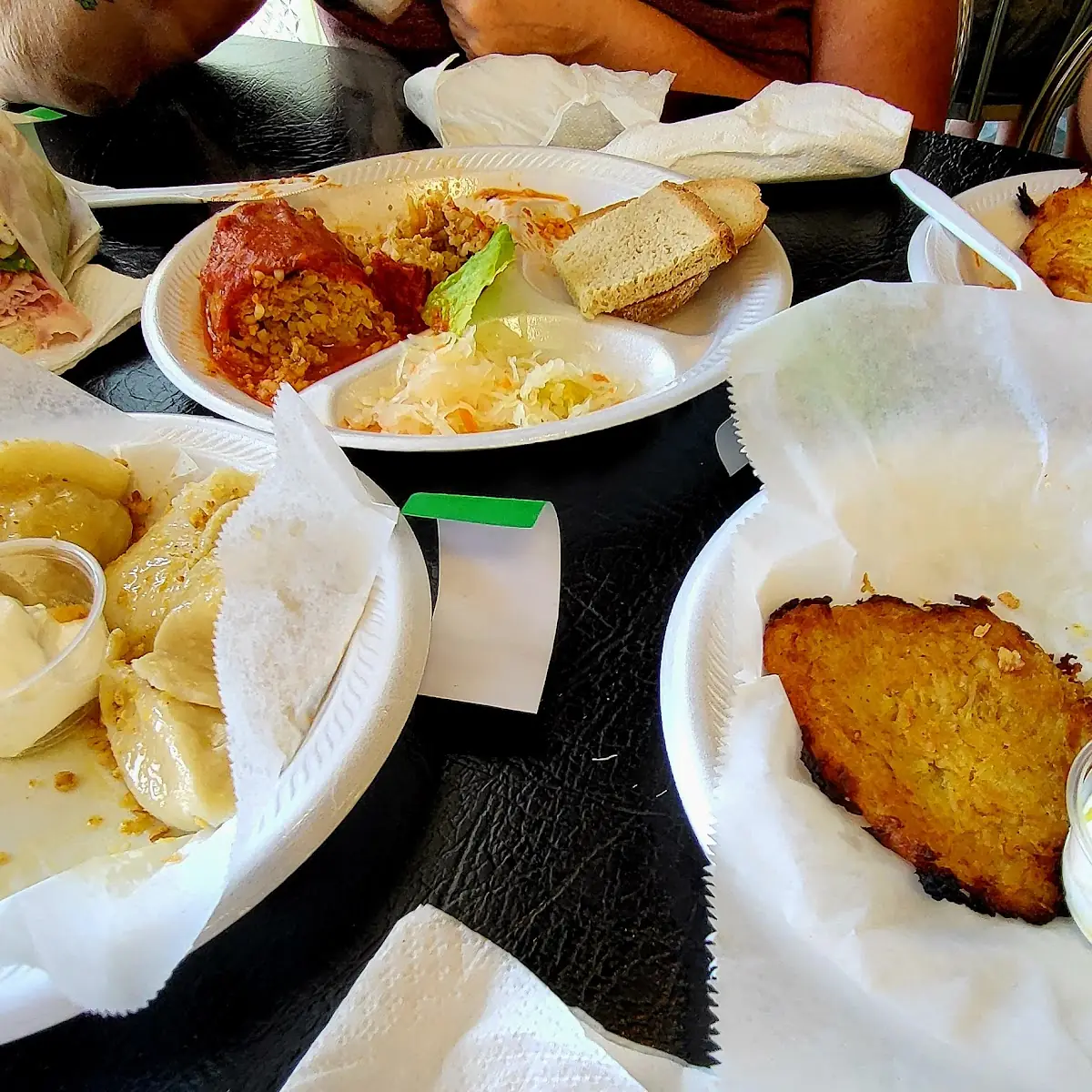 Peirogis Stuffed Cabbage Potato Pancakes