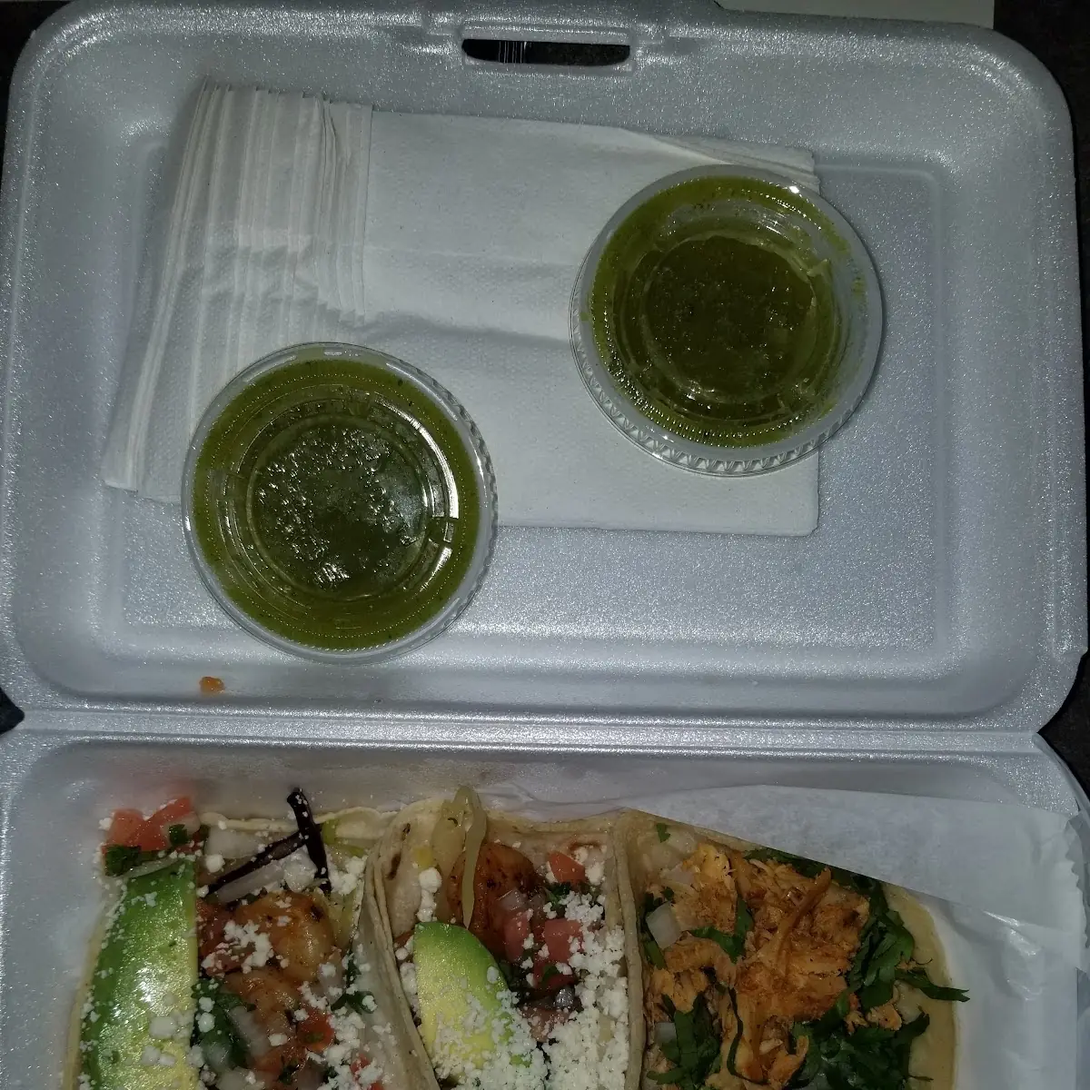 Chicken and Shrimp Tacos