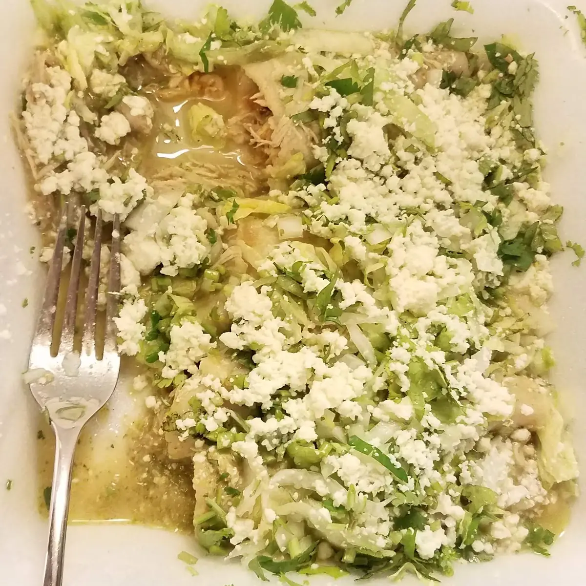 Enchiladas Verdes