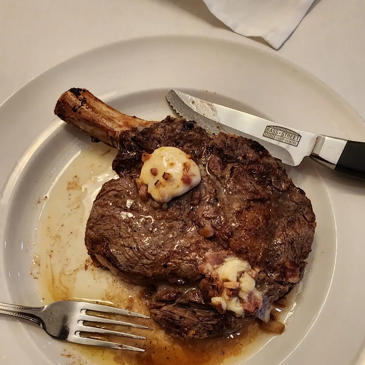 Del Monico Rib Eye Bone In