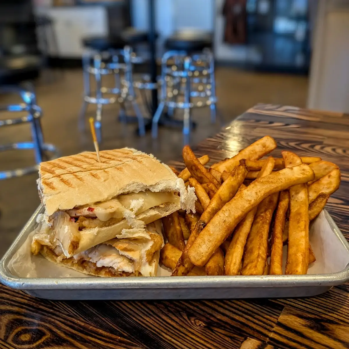 BBQ Chicken Panini