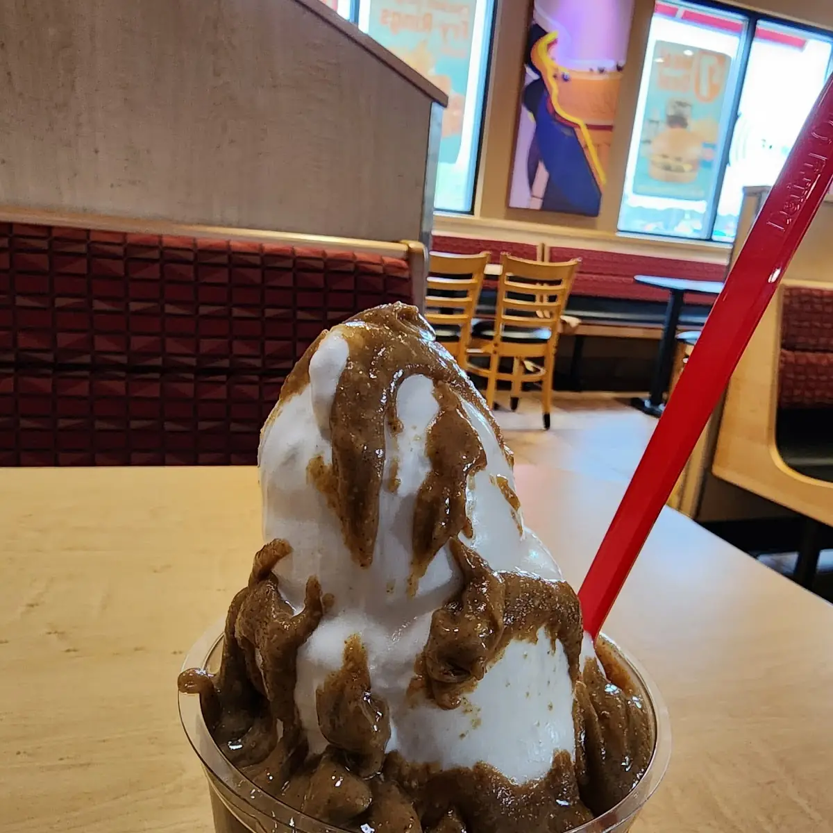 Large Peanut Butter Sundaes