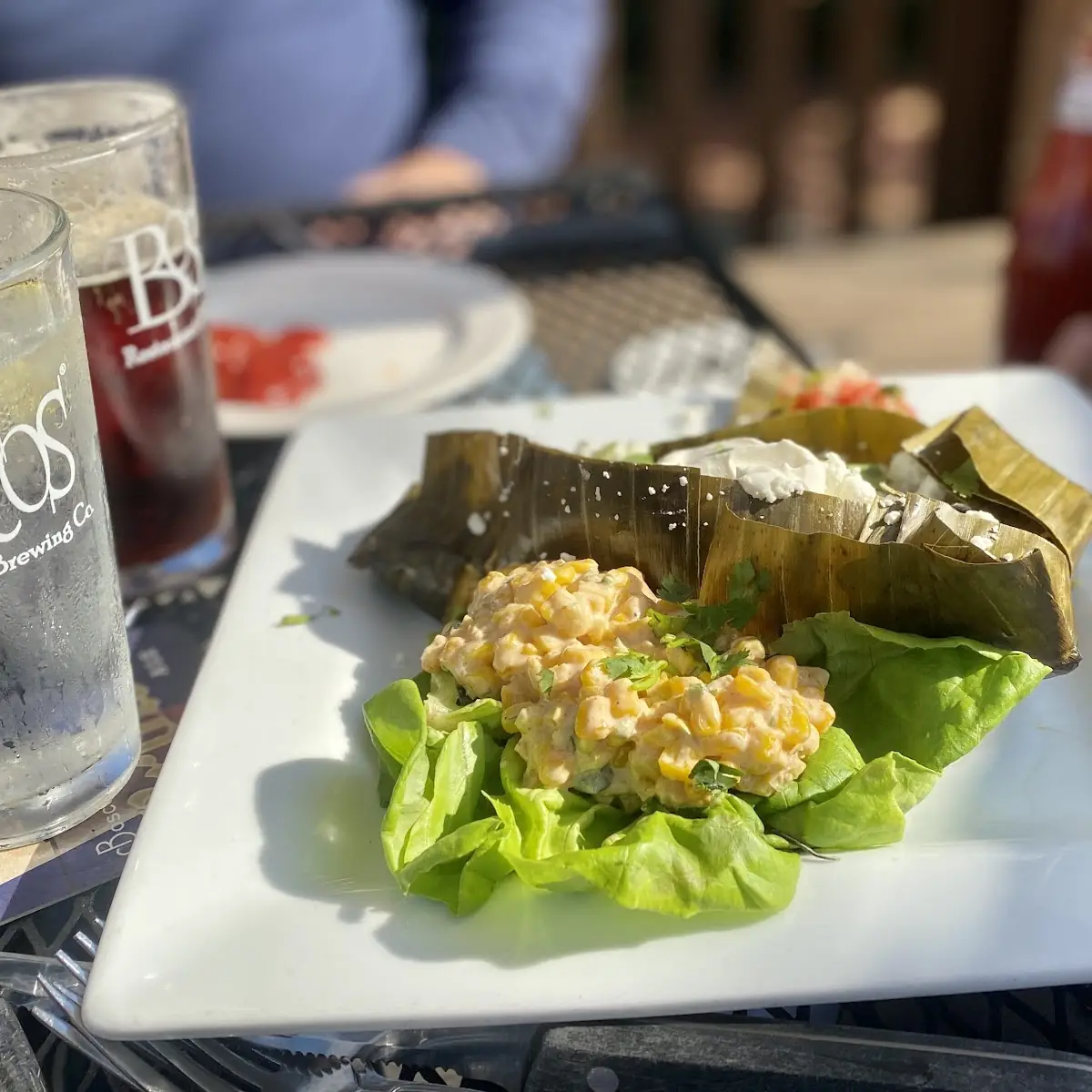 Black Bean & Goat Cheese Tamale