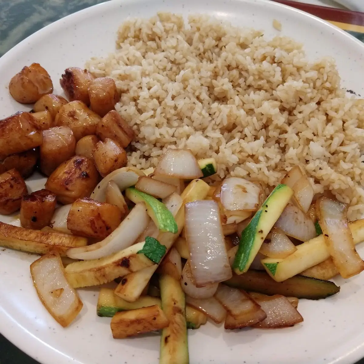 Hibachi Scallops