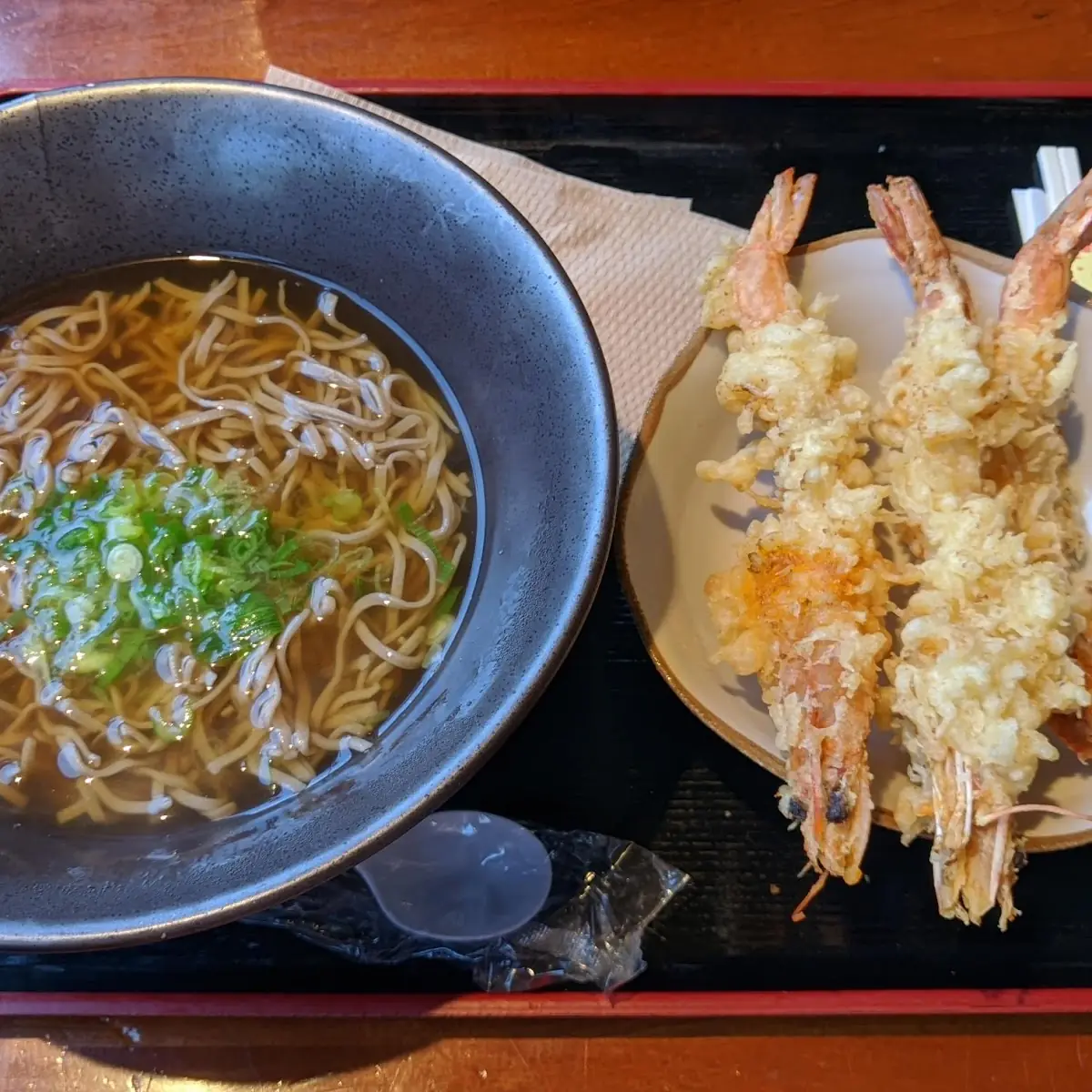 Shrimp Tempura Soba