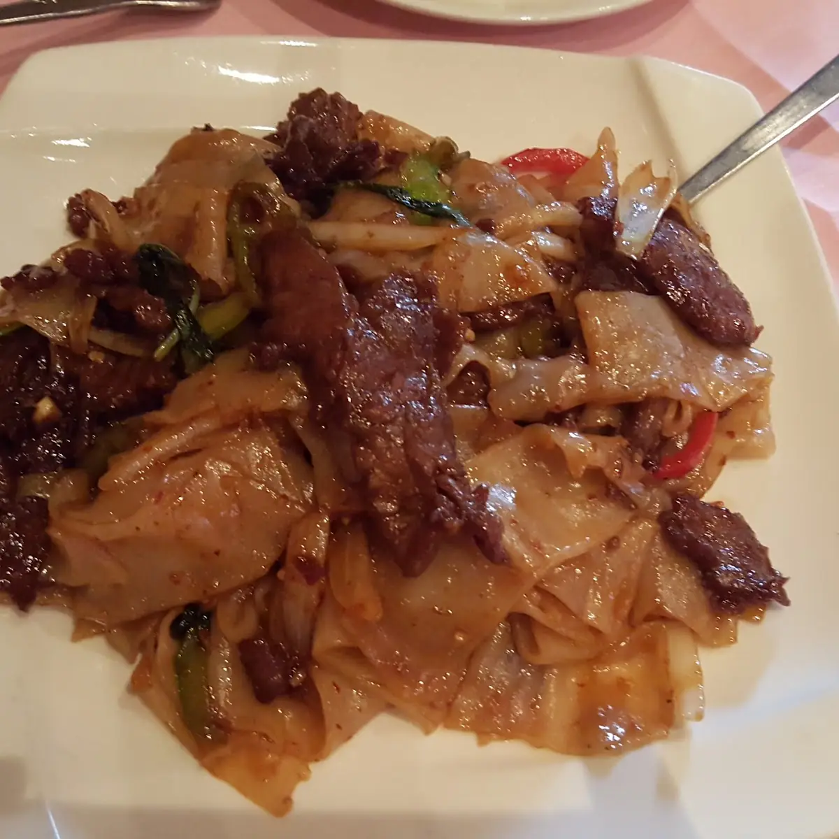 Drunken Noodles with Beef