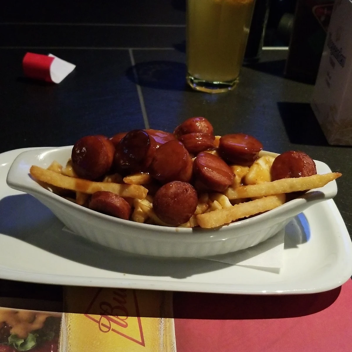 Poutine Saucisse Piquante
