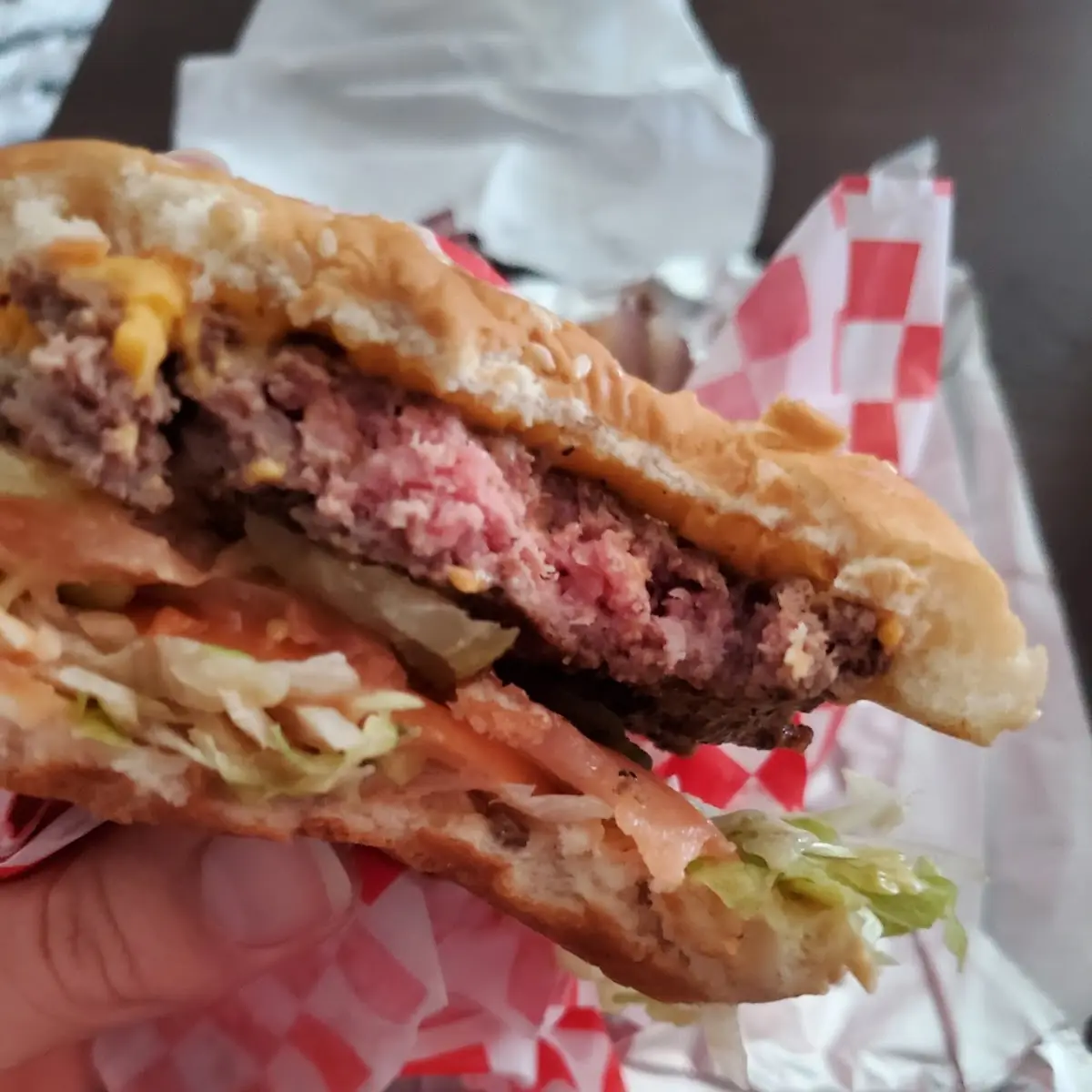 Raw Beef Patty