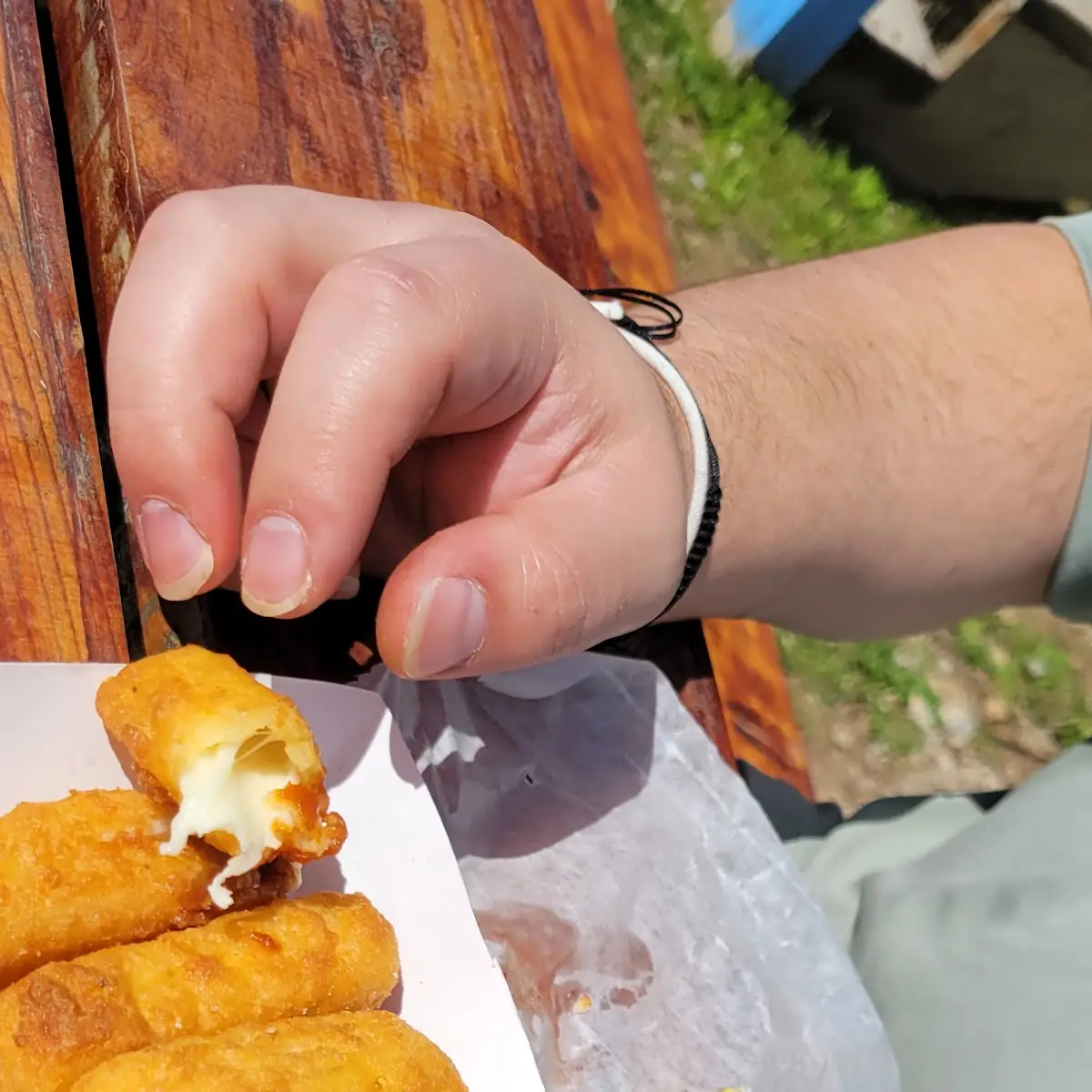 Fried Mozzarella Sticks