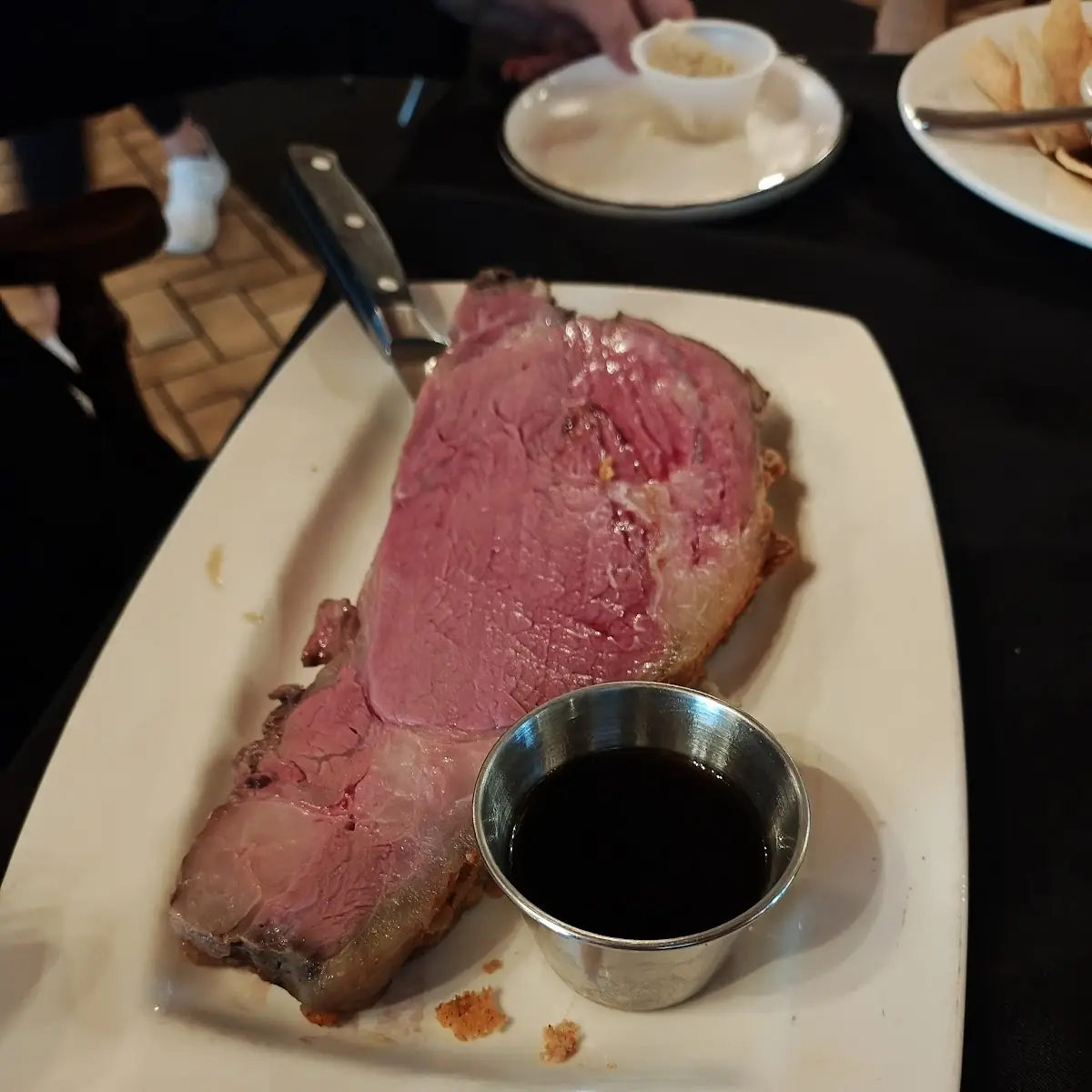 Prime Rib with Twice Baked Potato