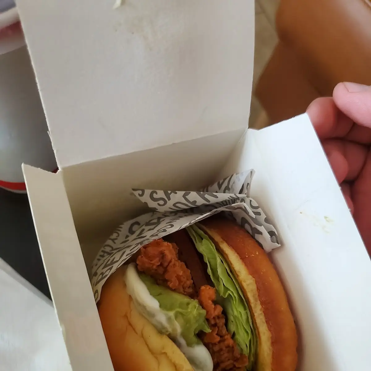 Chicken Sandwich Guacamole