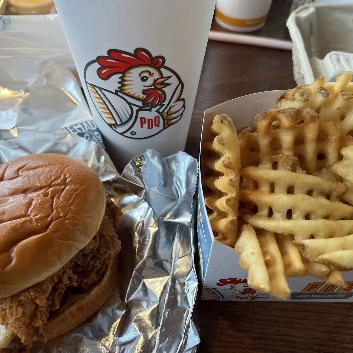 Honey Butter Chicken Sandwich Combo