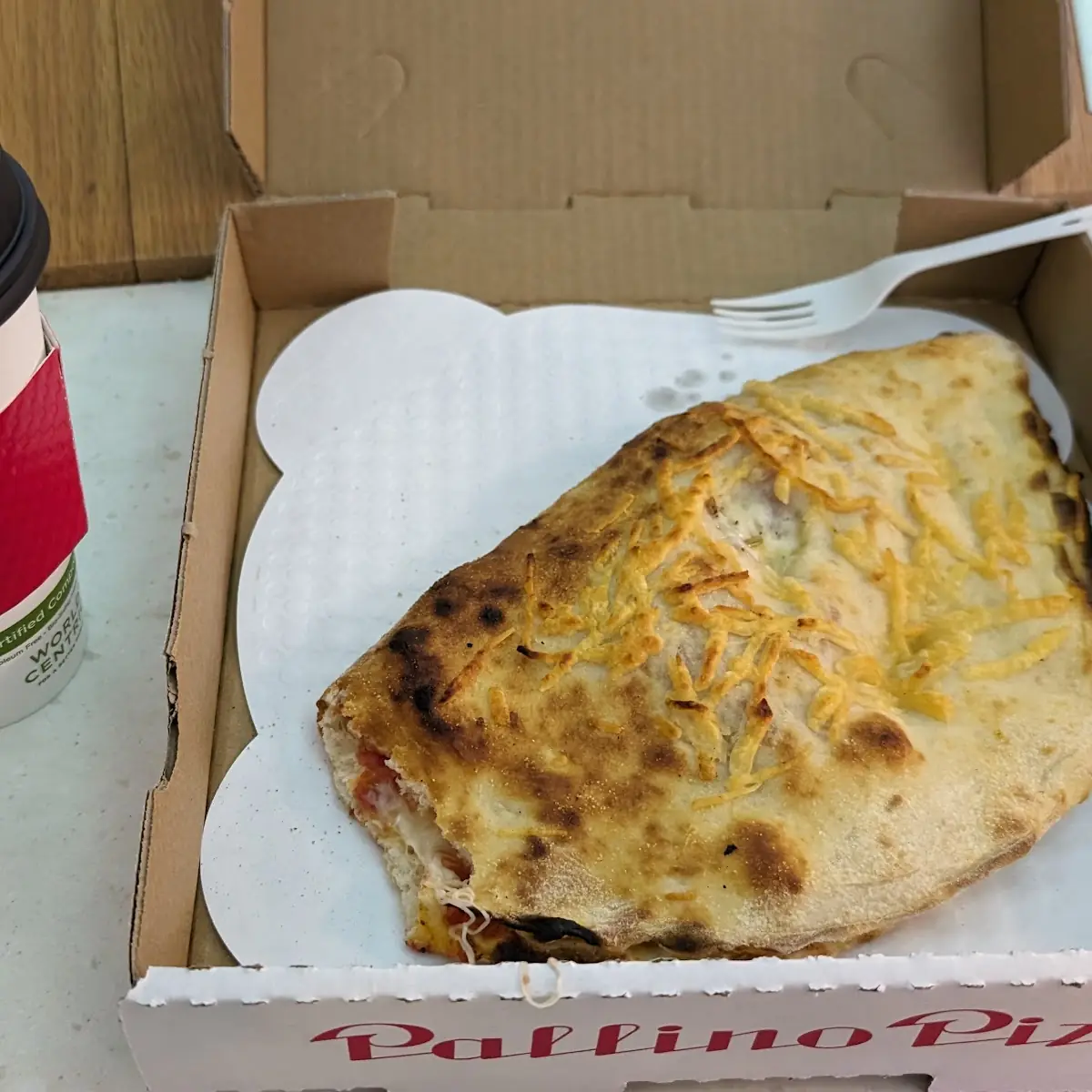 Mozzarella Cheese Chicken and Mushroom Calzone