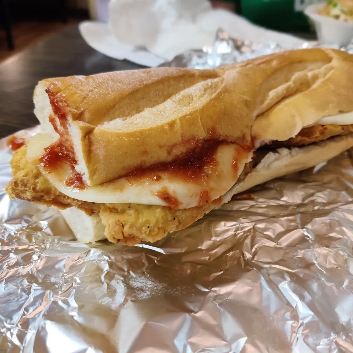 Chicken Parmesan Sub
