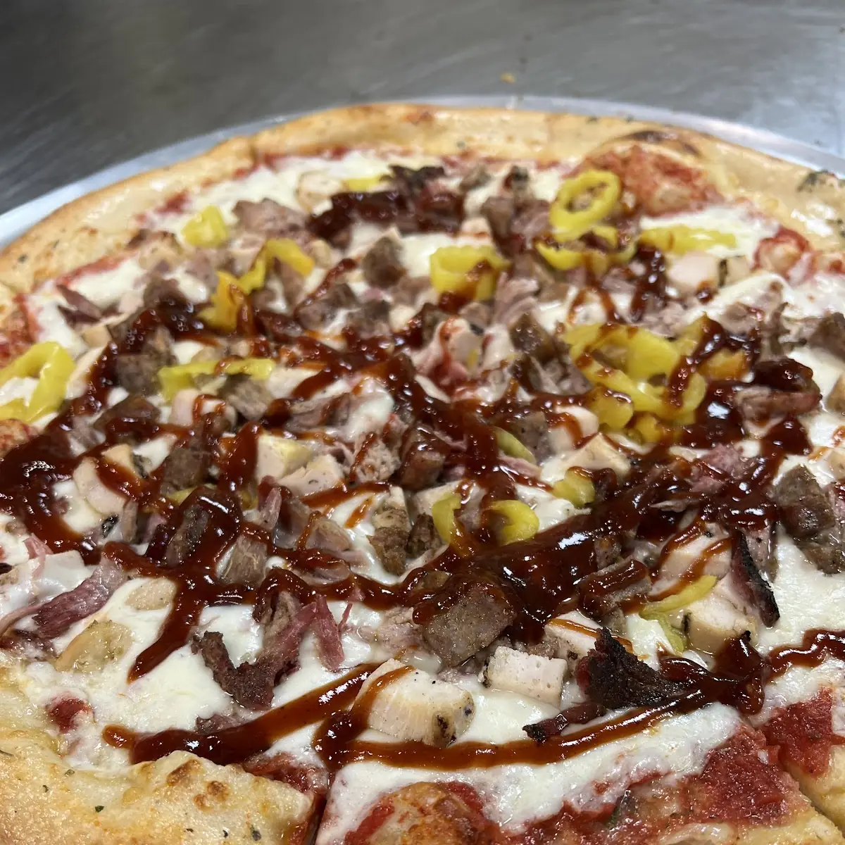 BBQ Pizza Large