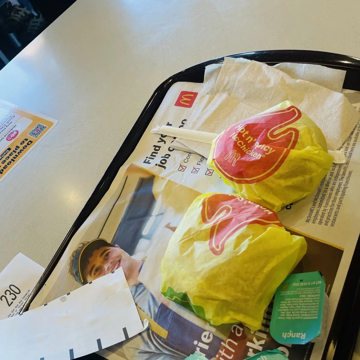 mc Chicken Burger