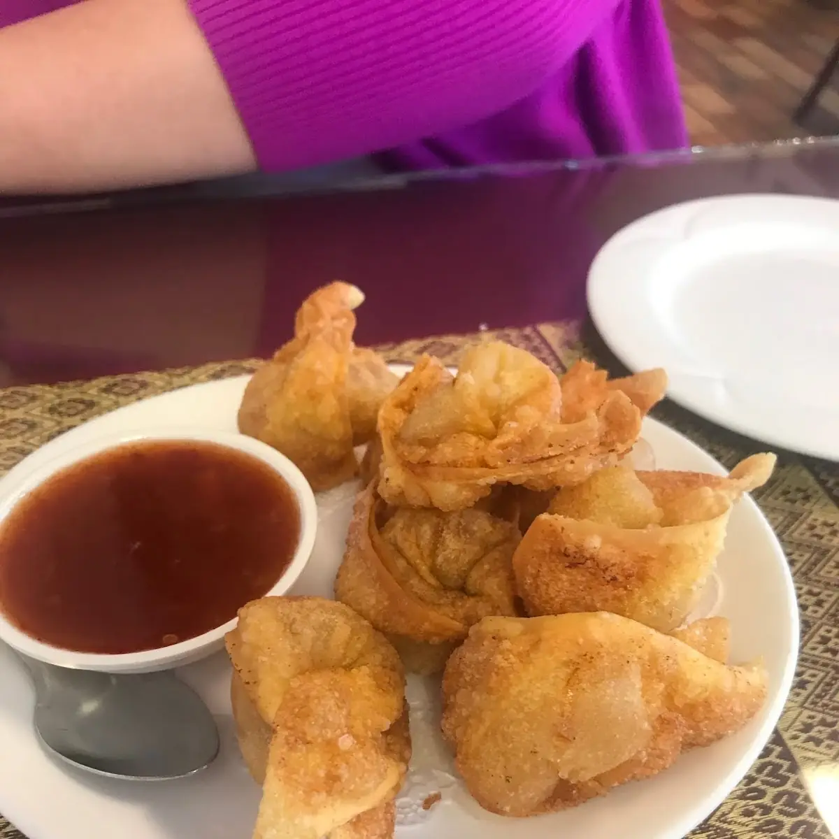 Fried Shrimp Wonton Bites
