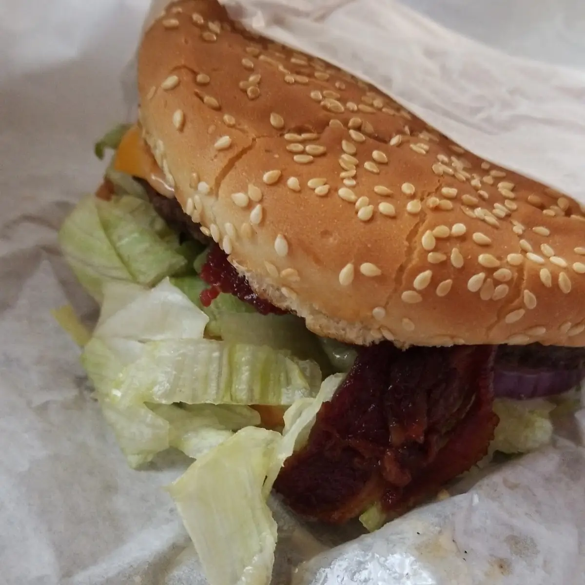 Bacon Cheese Burger