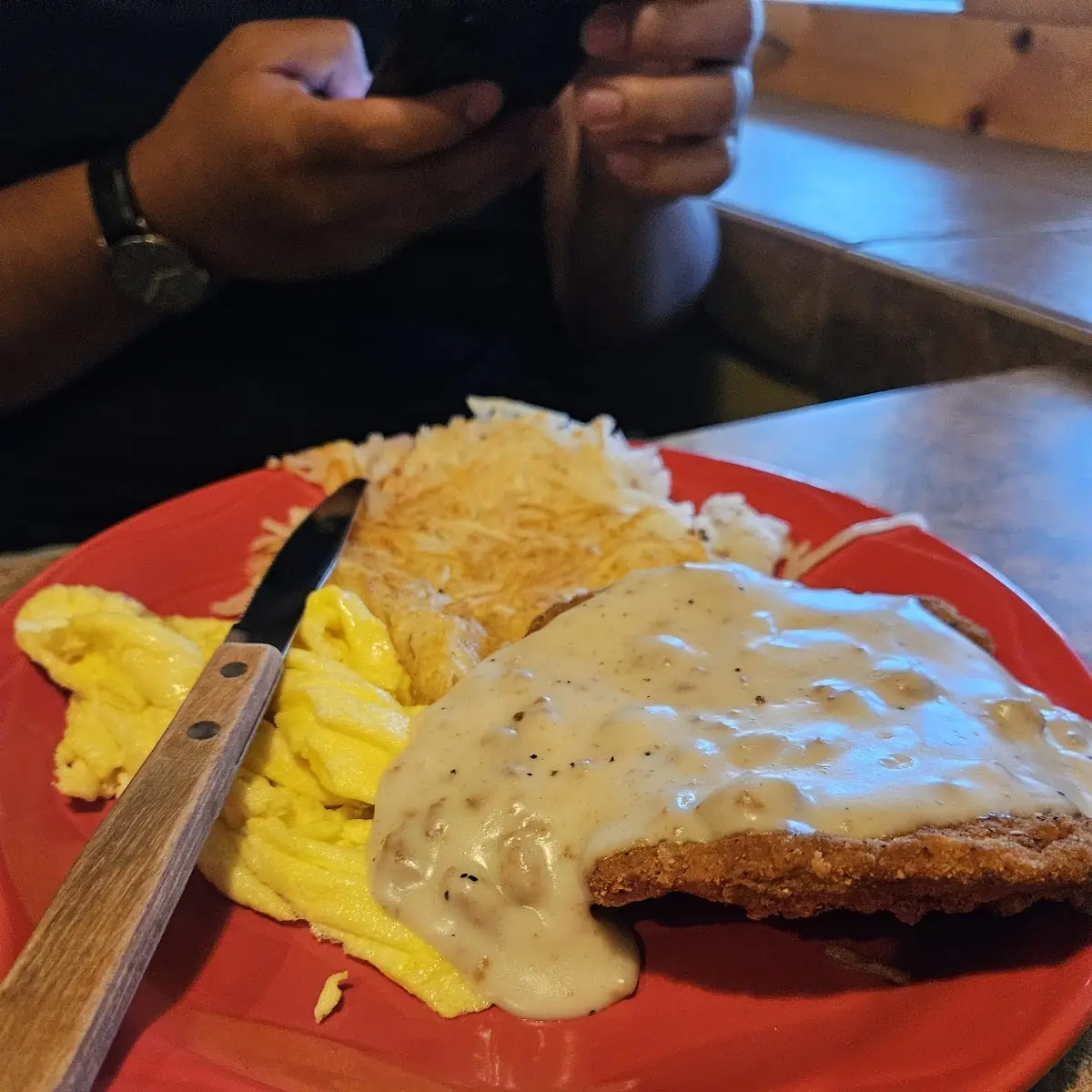 Country Fried Steak & Eggs