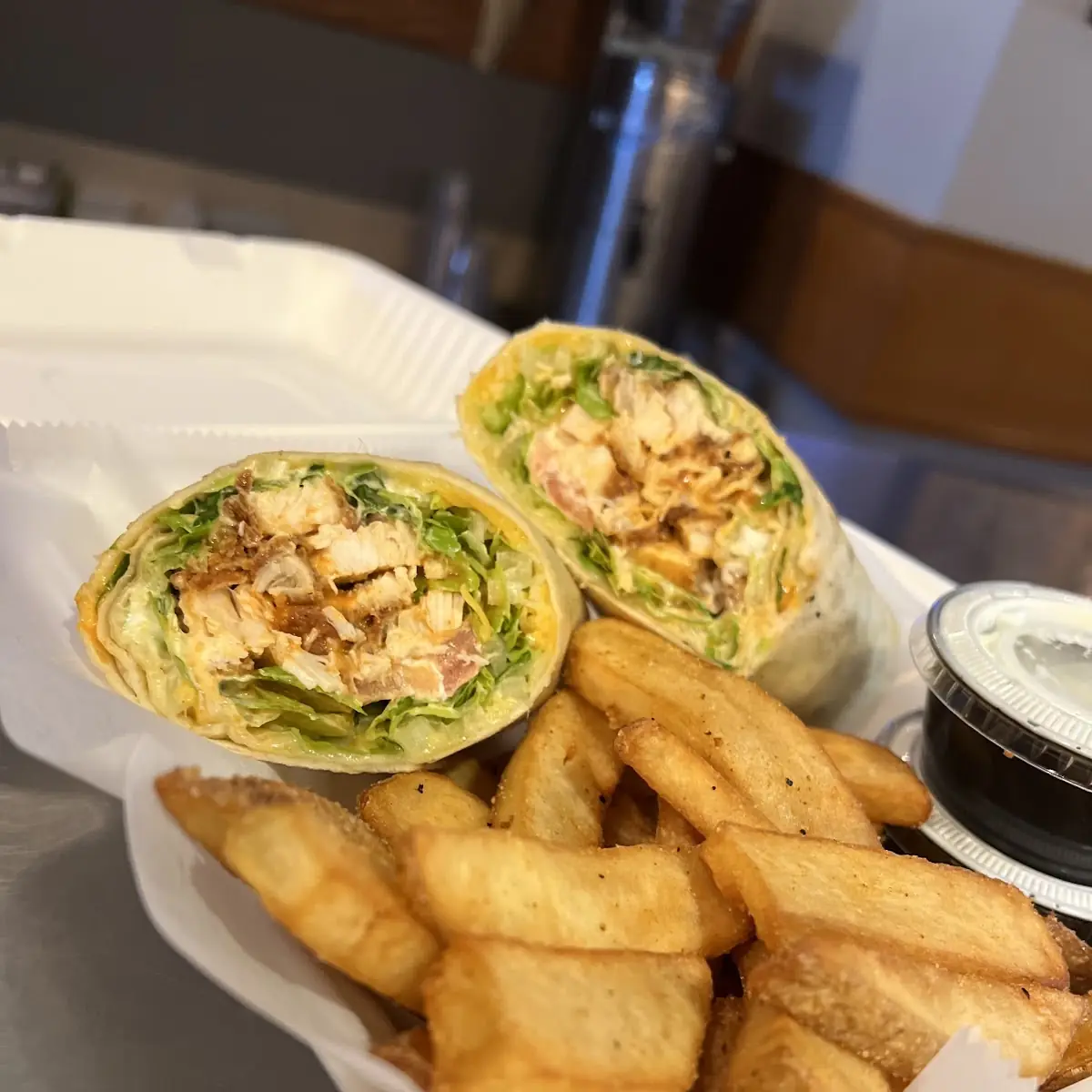 Blackened Shrimp Wrap