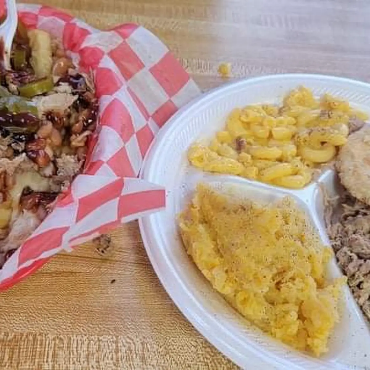 Loaded Fries and Pulled Pork Plate