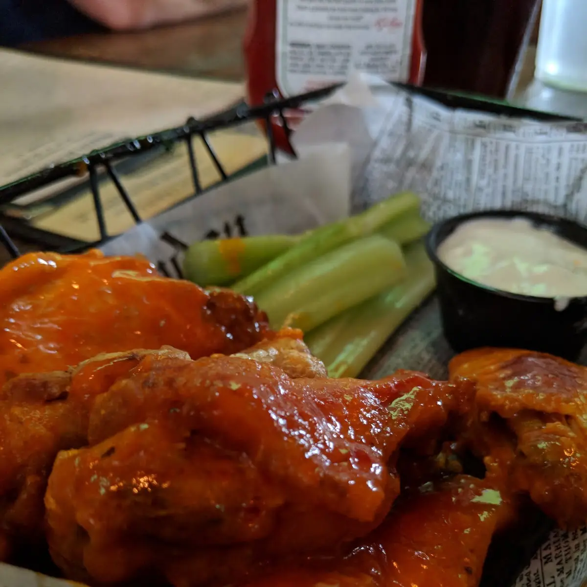 1 2 Buffalo 1 2 BBQ Wings