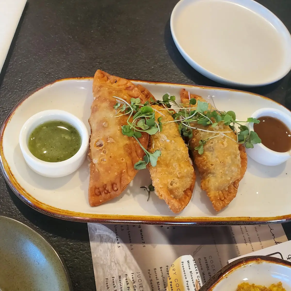 Vegan Beef Explosion Empanada