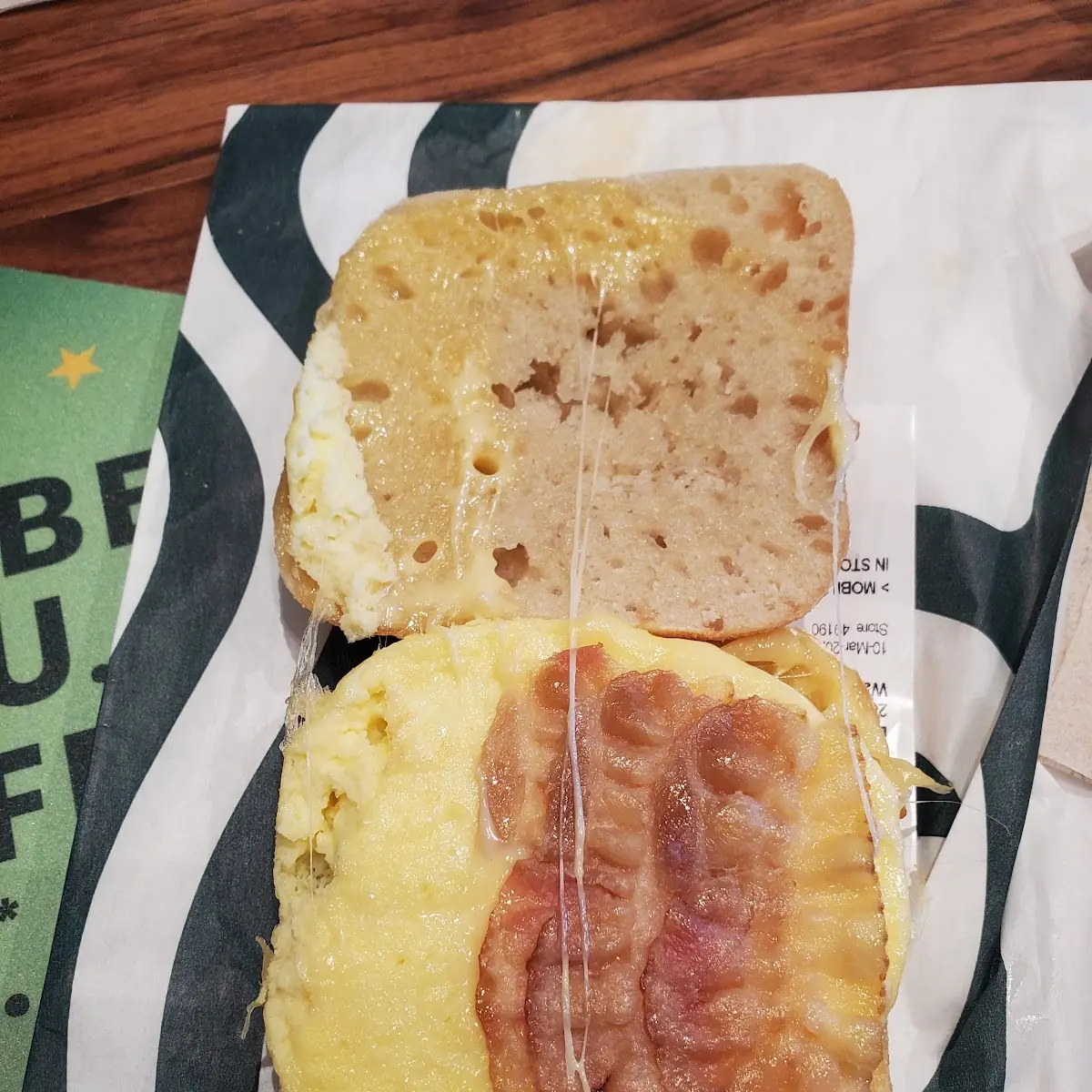 Bacon Egg Cheese Sandwich