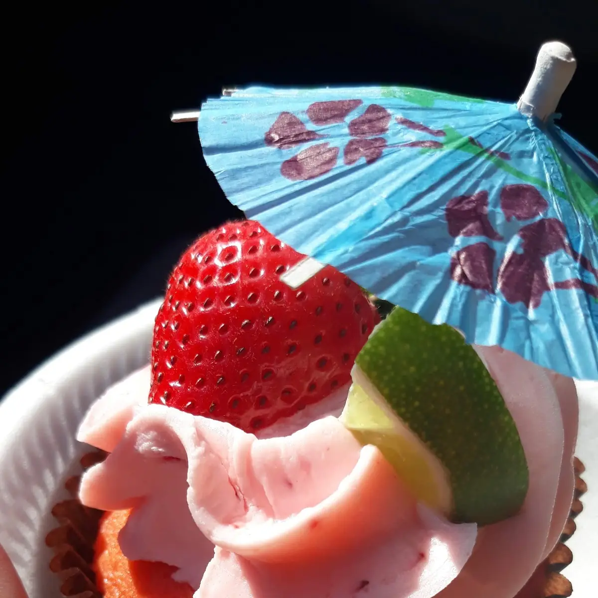 Strawberry Margarita Cupcake