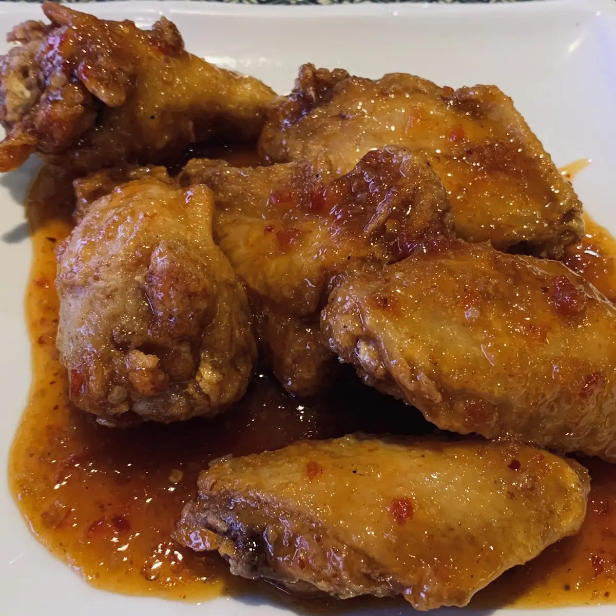 6 Pieces Deep Fried Chicken Wings