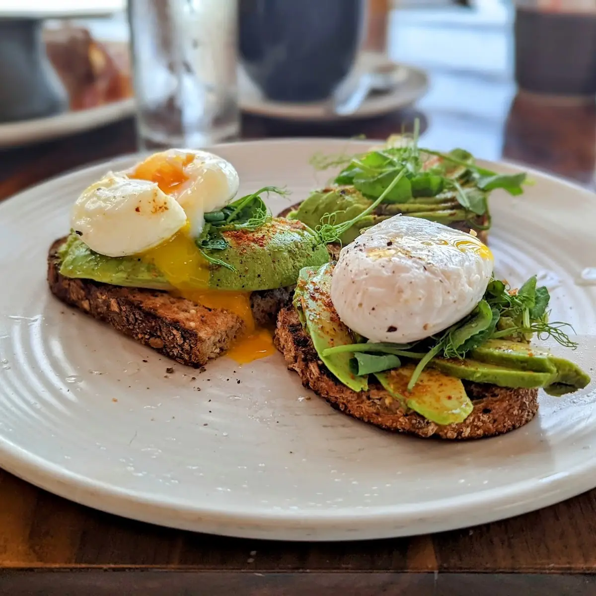 Avocado Toast with Chili Cumin on Seven Grain Bread