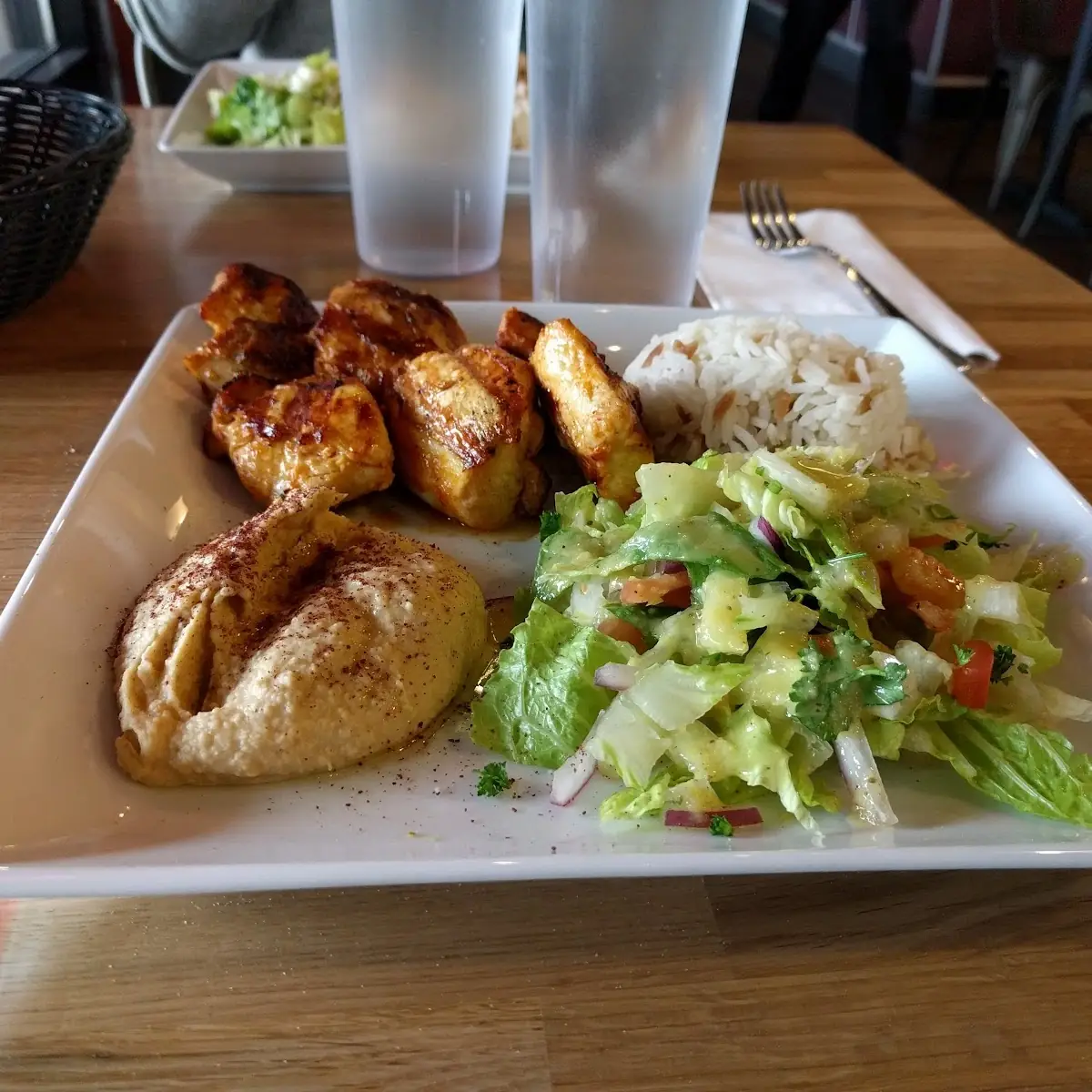 Chicken Kebab Plate
