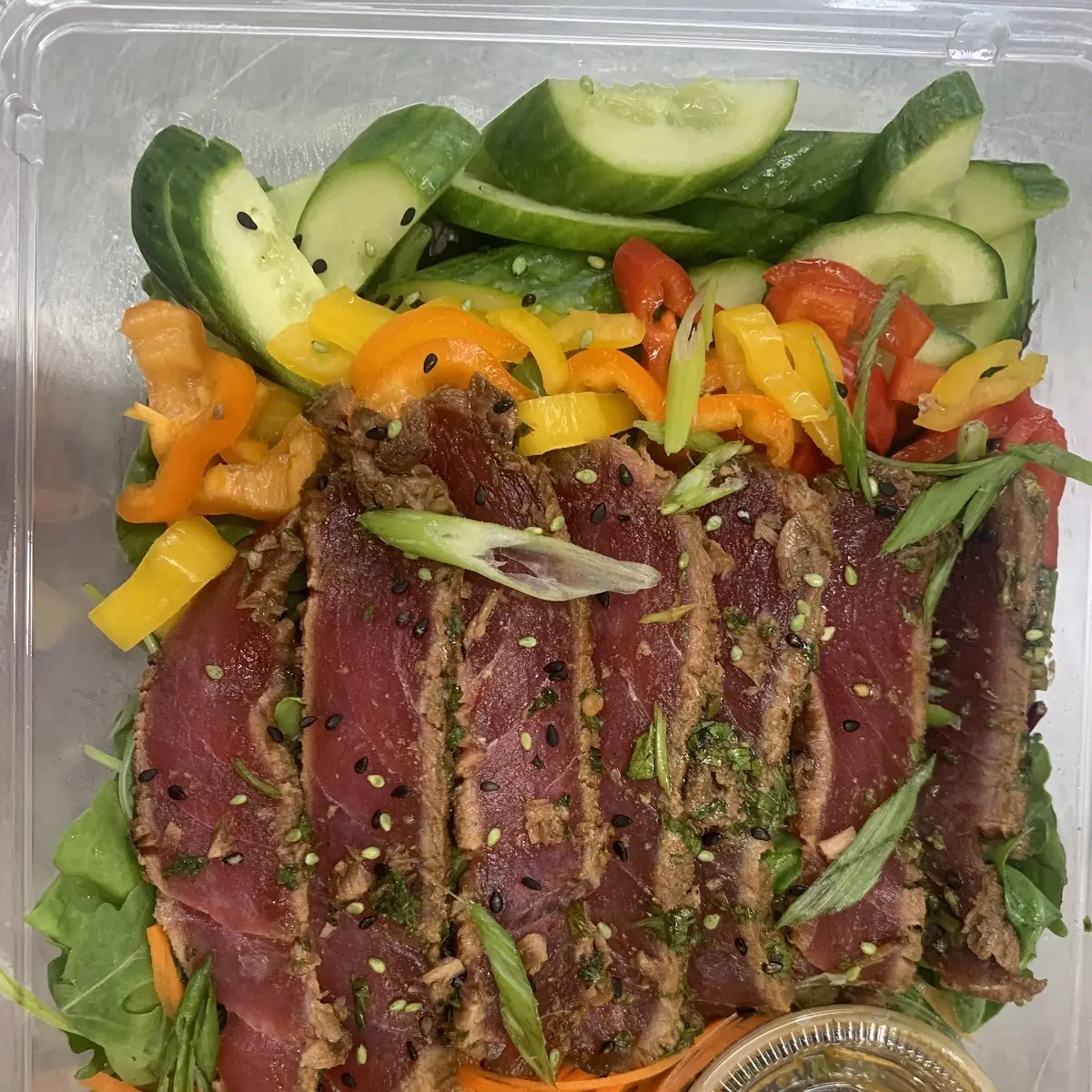 Seared Ahi Tuna Salad