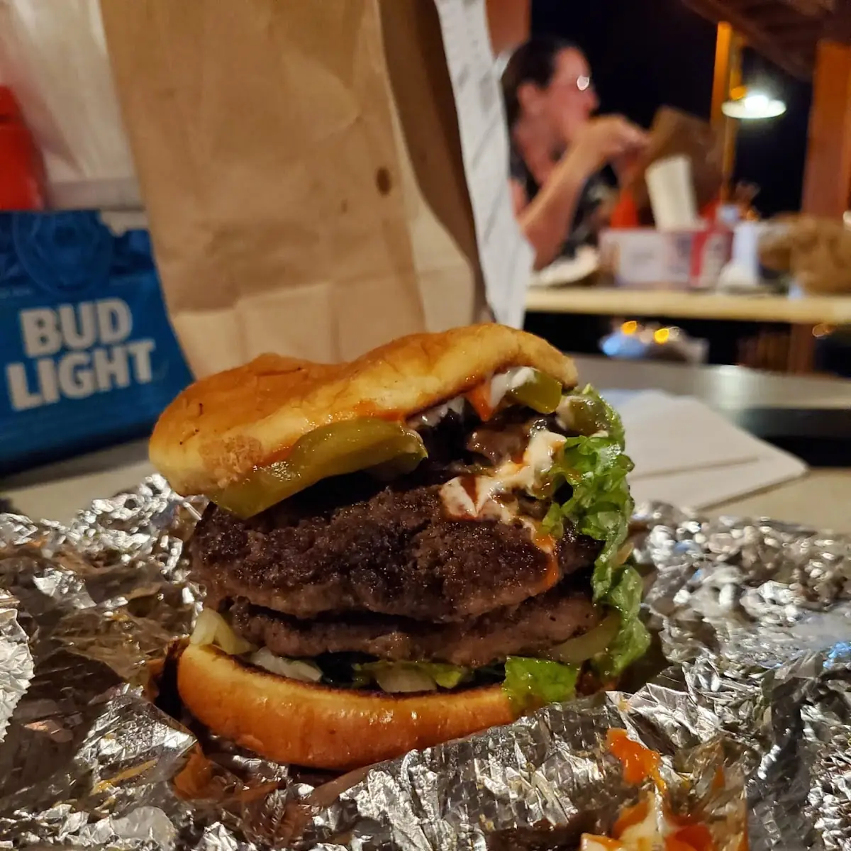 Double Patty Beef Burger