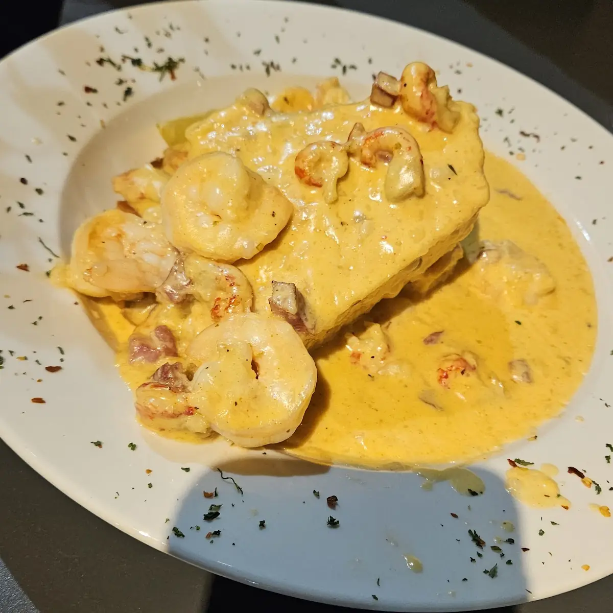 Cajun Seafood Cornbread
