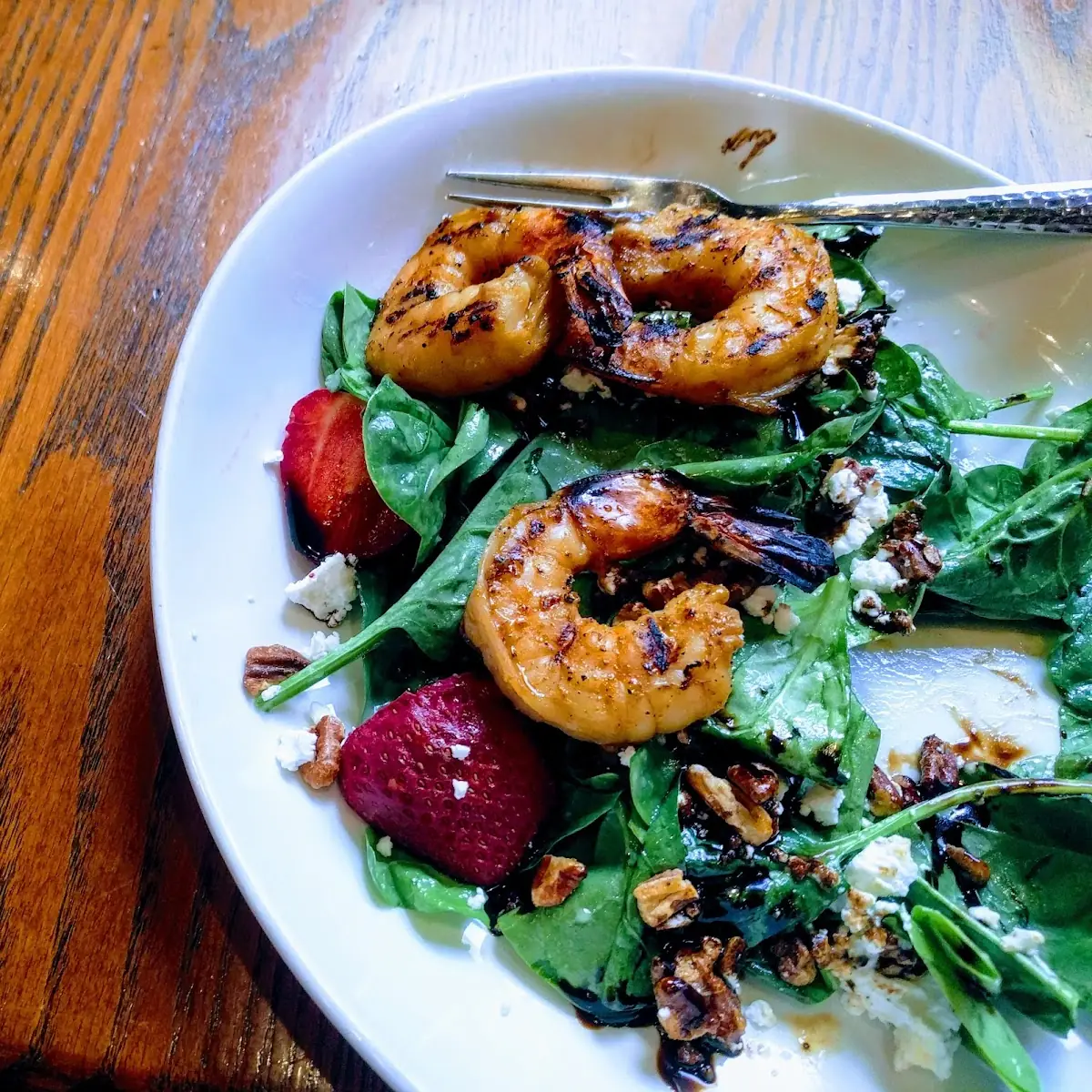 Spinach Salad w Shrimp