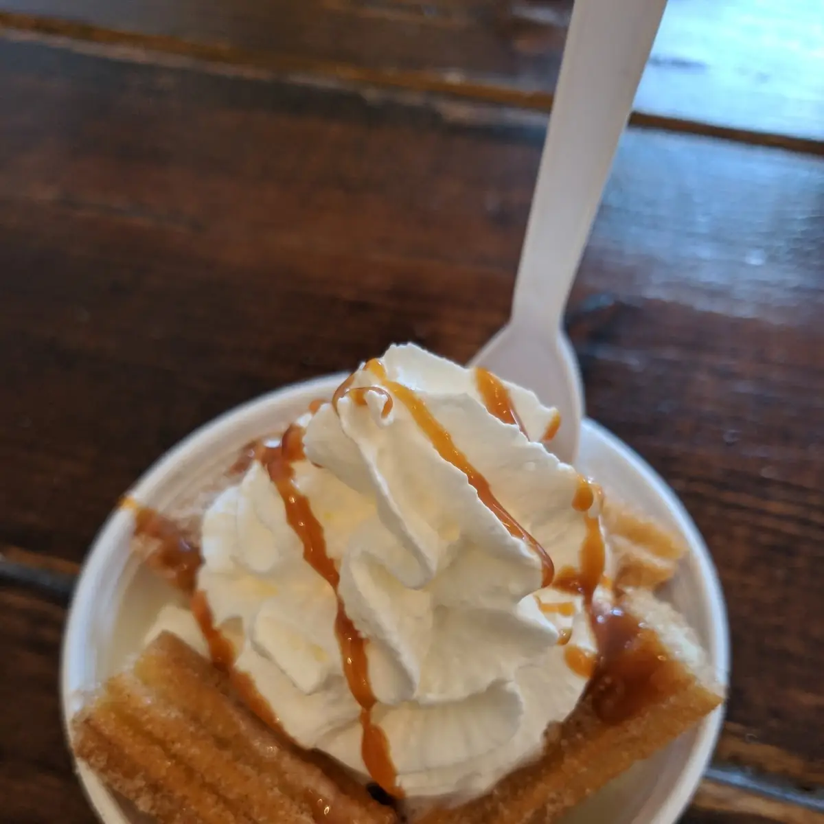 Churro Sundae
