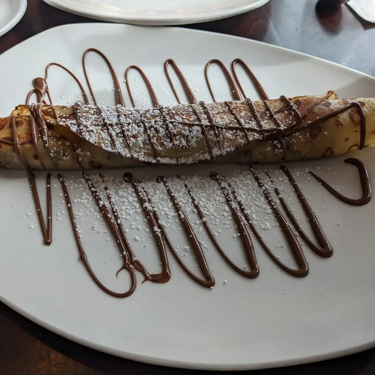 Nutella Banana Crepe