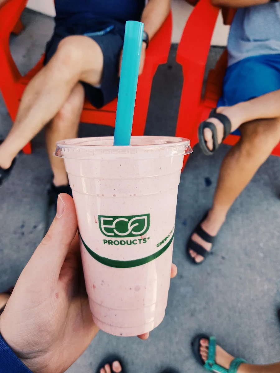 Strawberry Butterscotch Milkshake