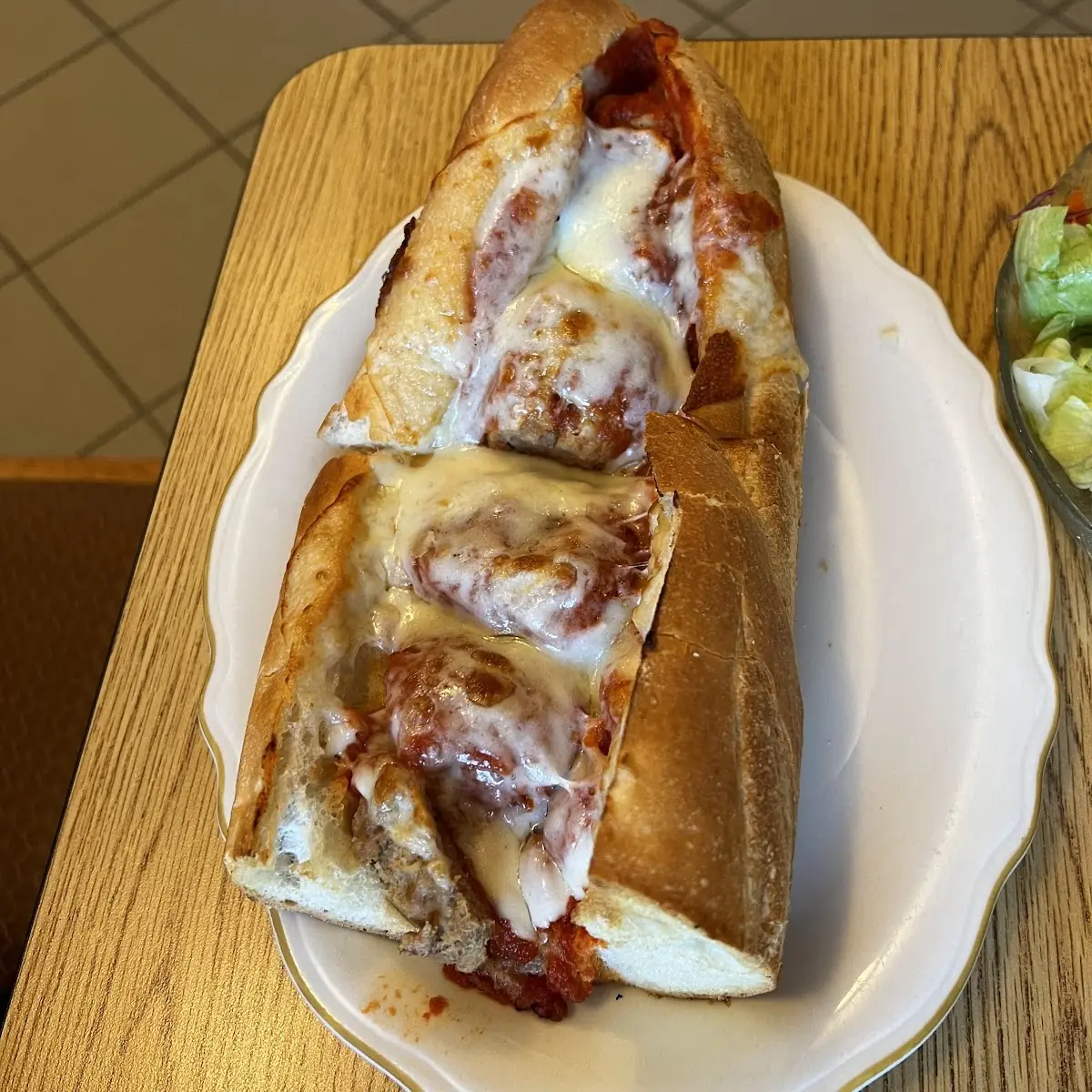 Meatball Parmigiana
