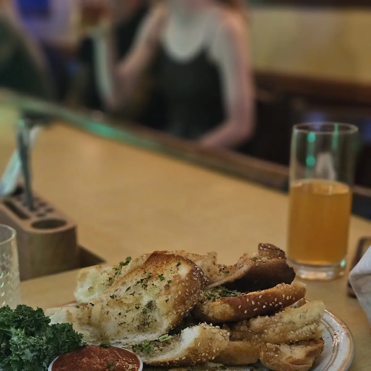 Basket of Garlic Bread